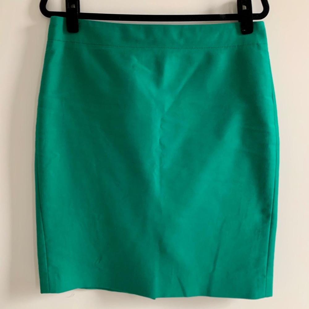 J.Crew Kelly Green No.2 Pencil Skirt
